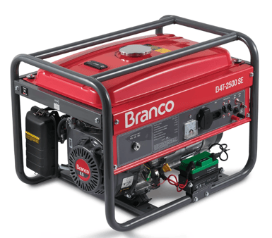 Gerador a gasolina B4T-2500 da Branco