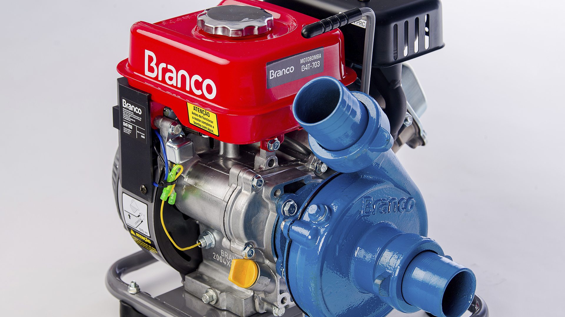 Sucção de 2'' e recalque de 2''